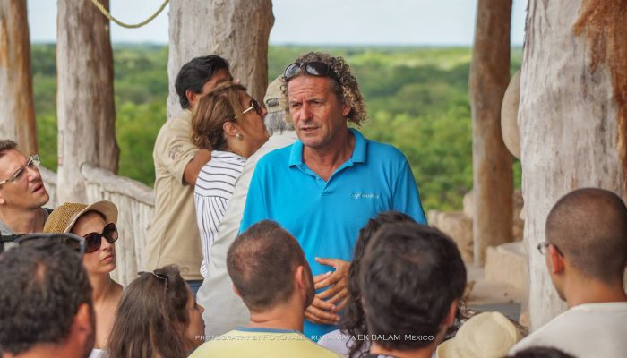 Miguel Castela, fundador da Exploratours, guia turístico na Riviera Maya