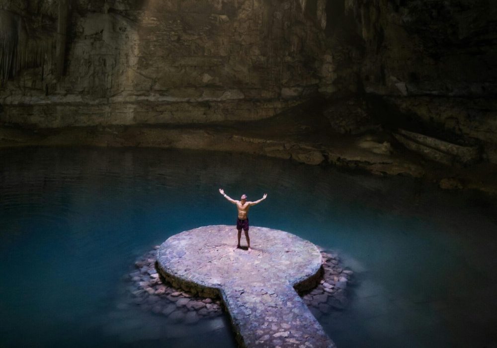 excursão chichen itza e os cenotes do instagram, suytun e ikkil